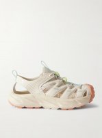 Hopara cutout rubber-trimmed mesh sandals