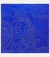 BurberryEKD silk scarf