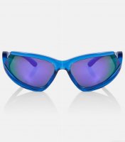 BalenciagaSide Xpander oval sunglasses