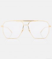 Bottega VenetaClassic aviator glasses